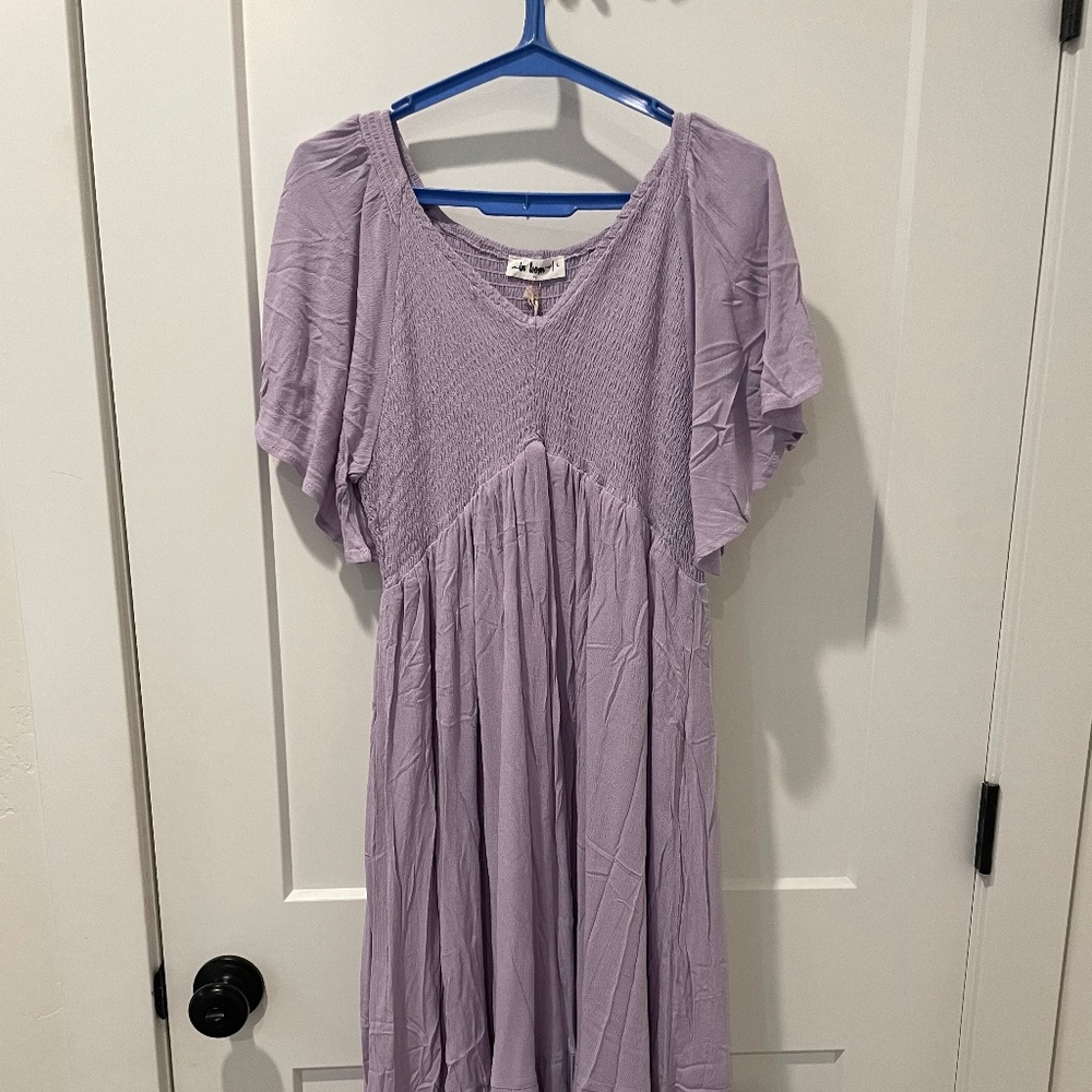Size large dresses- work for maternity
